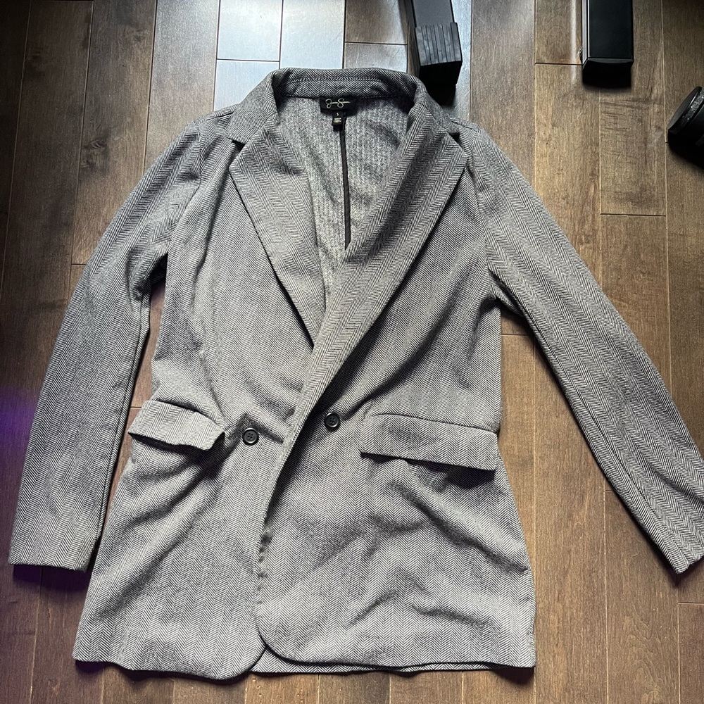 Grey Jessica Simpson blazer
